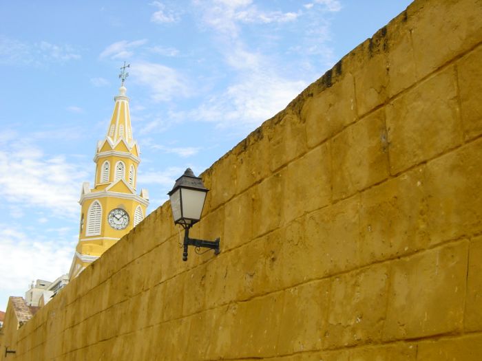 Foto's stadswandeling in Cartagena Colombia