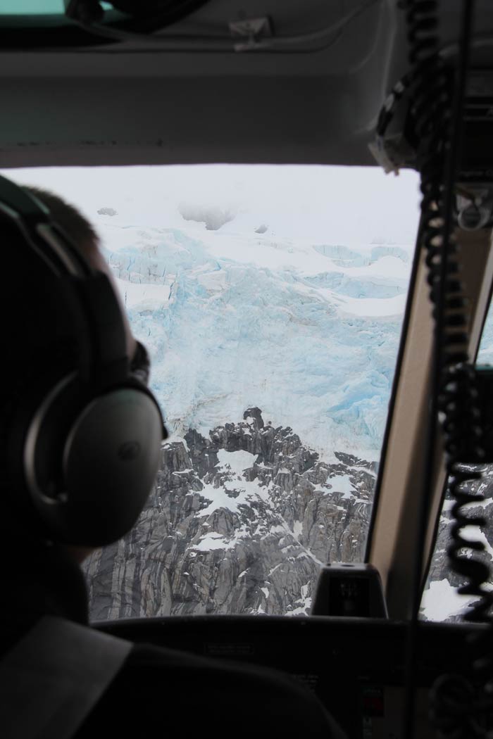 helkoptervlucht van juneau naar mendenhall gletsjer