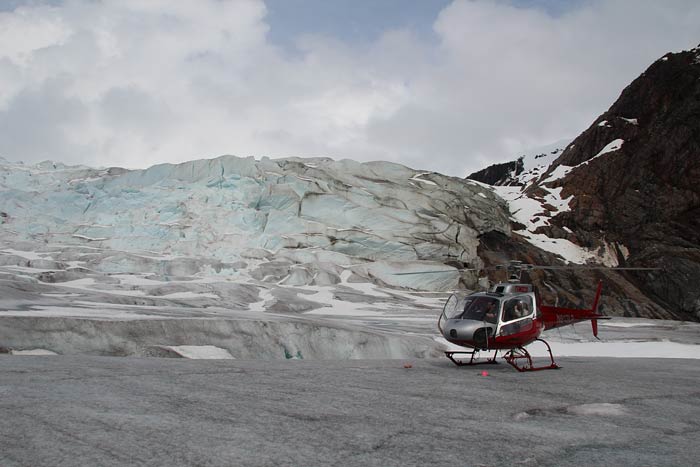 helkoptervlucht van juneau naar mendenhall gletsjer