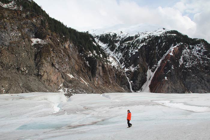 helkoptervlucht van juneau naar mendenhall gletsjer