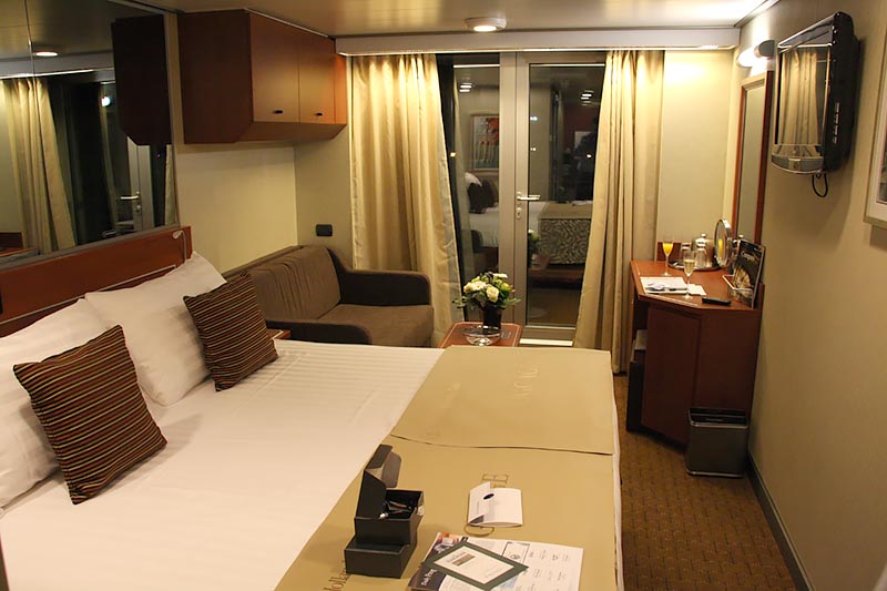 Nieuw Amsterdam hut met balkon - Holland America Line