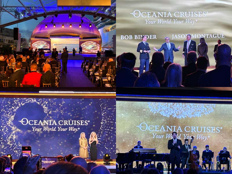 Interieurfotos van oceania cruises nieuwe cruiseschip vista