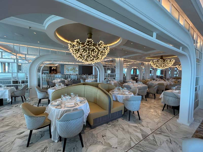 Interieurfotos van oceania cruises nieuwe cruiseschip vista