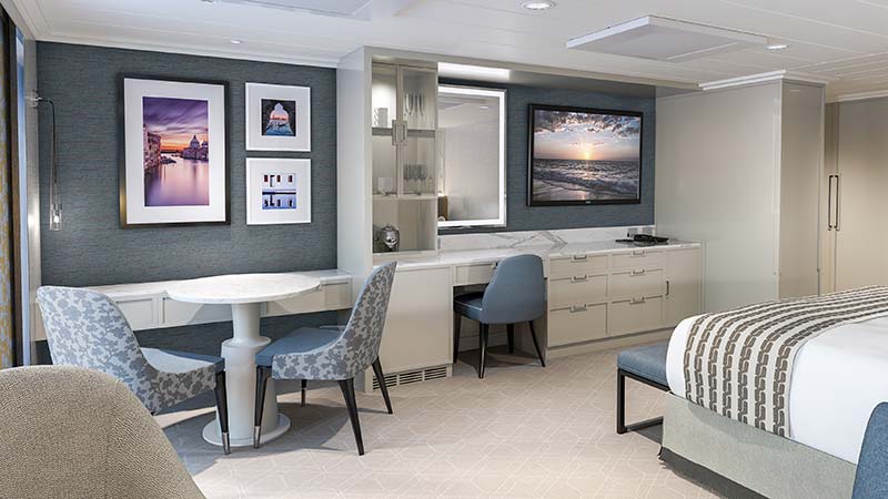 penthouse suite op cruiseschip vista van oceania cruises