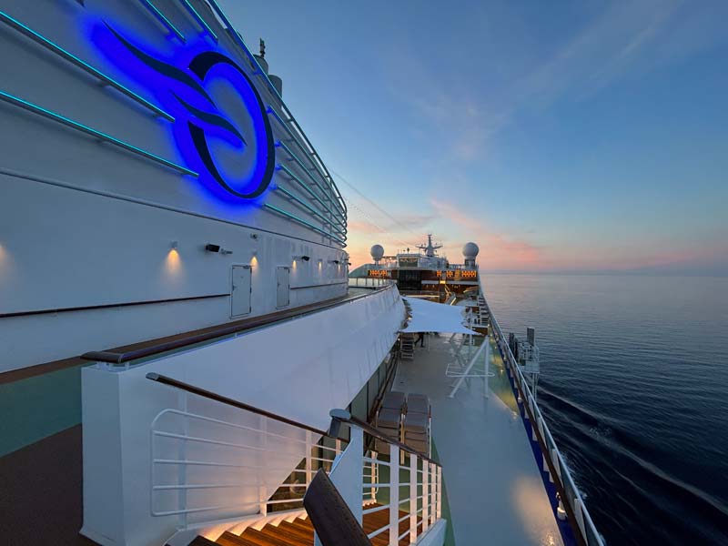 Interieurfotos van oceania cruises nieuwe cruiseschip vista