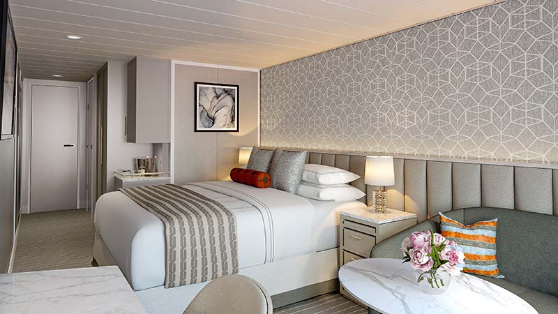 veranda stateroom balkonhut op cruiseschip vista van oceania cruises