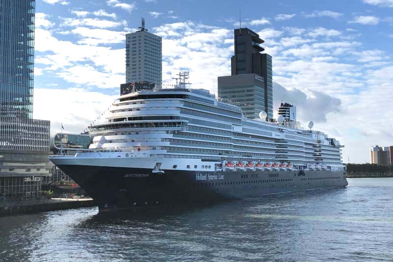 cruiseschip Rotterdam Holland America Line interieurfoto's