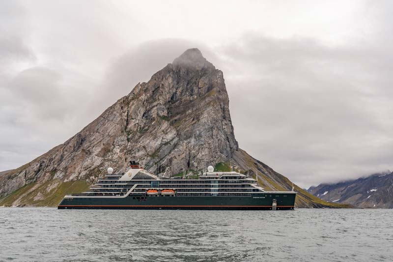 expeditie cruiseschip Seabourn Venture in Spitsbergen