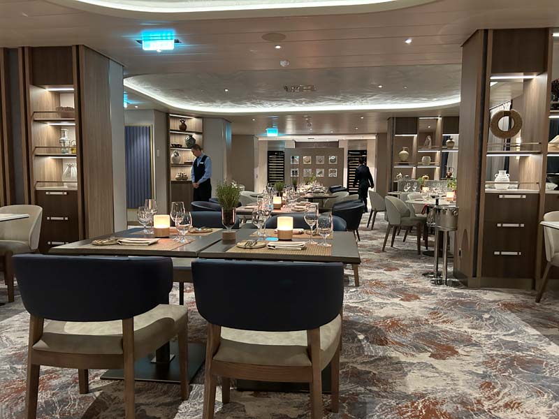 S.A.L.T. Kitchen restaurant op de Silver Nova van Silversea Cruises