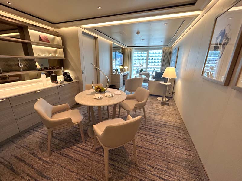 Silver Suite op de Silver Nova van Silversea Cruises