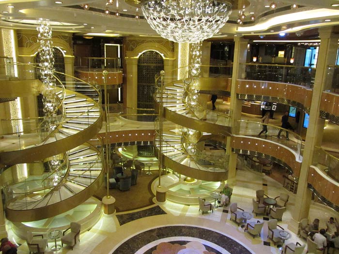 sky princess atrium