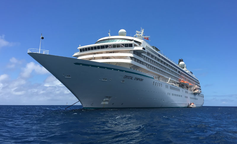 Vijf redenen om een cruise te maken met Crystal Cruises