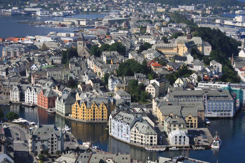 Tips en foto's: een dag in Alesund, Noorwegen voor cruisepassagiers