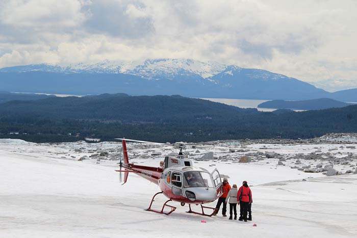 Op excursie: per helikopter naar de Mendenhall Gletsjer