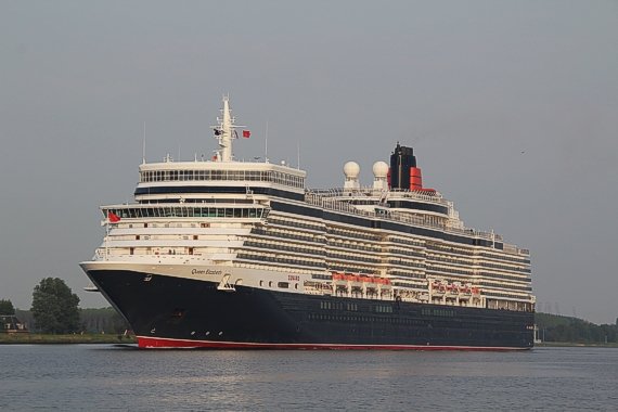 Scheepsbezoek: Queen Elizabeth - Cunard Line