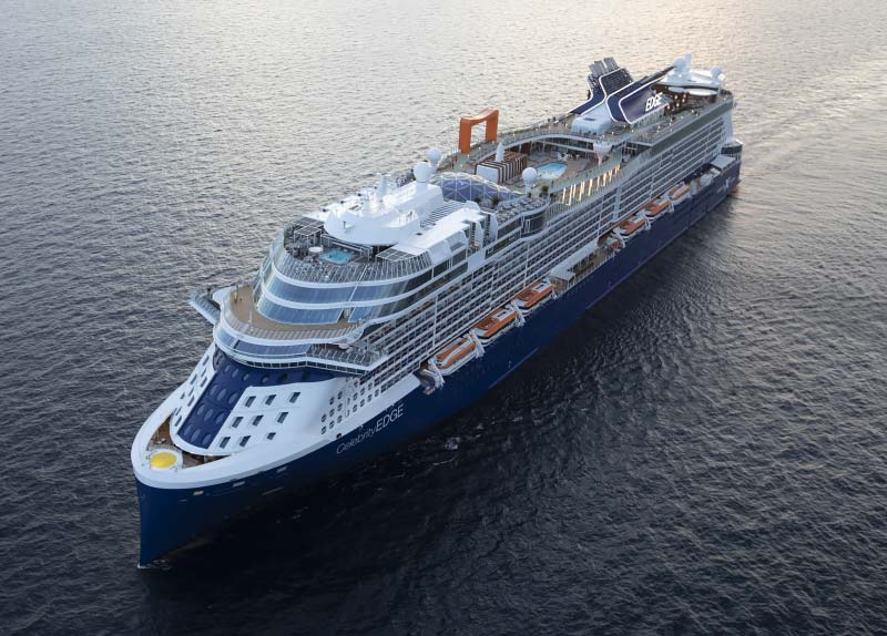 Cruiseschip in focus: Celebrity Edge in 15 foto's