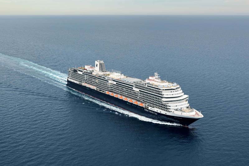 Holland America Line's nieuwe Rotterdam maakt succesvolle proefvaarten