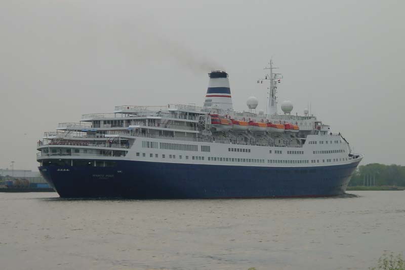 Klassiek cruiseschip Marco Polo op weg naar de sloopwerf?