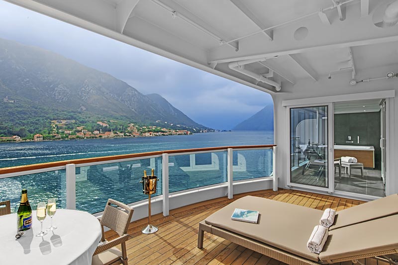 Suite Top 10: de grootste en mooiste cruise schip suites