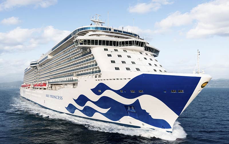 Sky Princess: nieuw cruiseschip van Princess Cruises